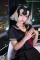 Coser@神楽坂真冬 Vol.013: 学园黑贞 (154 photos) P21 No.85ead7