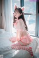 Myua 뮤아, [DJAWA] Catgirl in Pink Set.01 P11 No.3b89bd