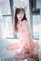 Myua 뮤아, [DJAWA] Catgirl in Pink Set.01 P9 No.9961b0