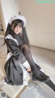 Coser @ 桜 井 宁宁 Vol.030: 双 马尾 黑丝 女仆 (62 photos) P39 No.51a443