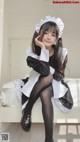 Coser @ 桜 井 宁宁 Vol.030: 双 马尾 黑丝 女仆 (62 photos) P5 No.57fcf7